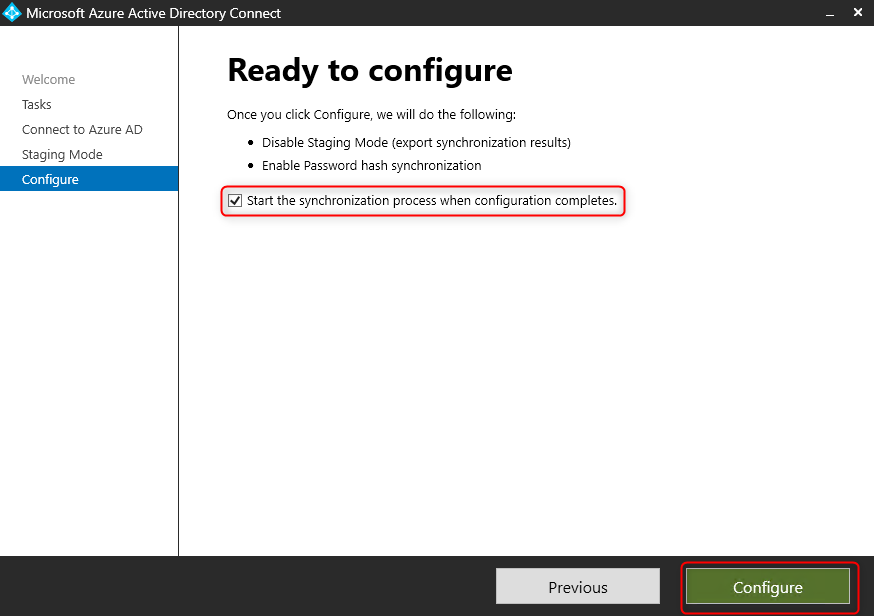 Azure AD Connect: High Availability with Staging Mode - cloudcoffee.ch