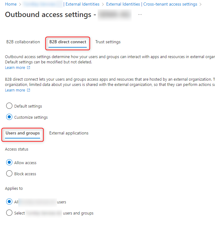 Azure AD B2B Direct Connect for shared channels in Microsoft Teams