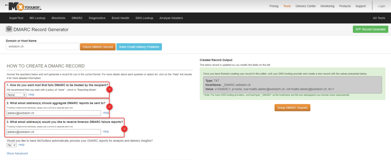 Setting up SPF, DKIM and DMARC in Exchange Online cloudcoffee.ch