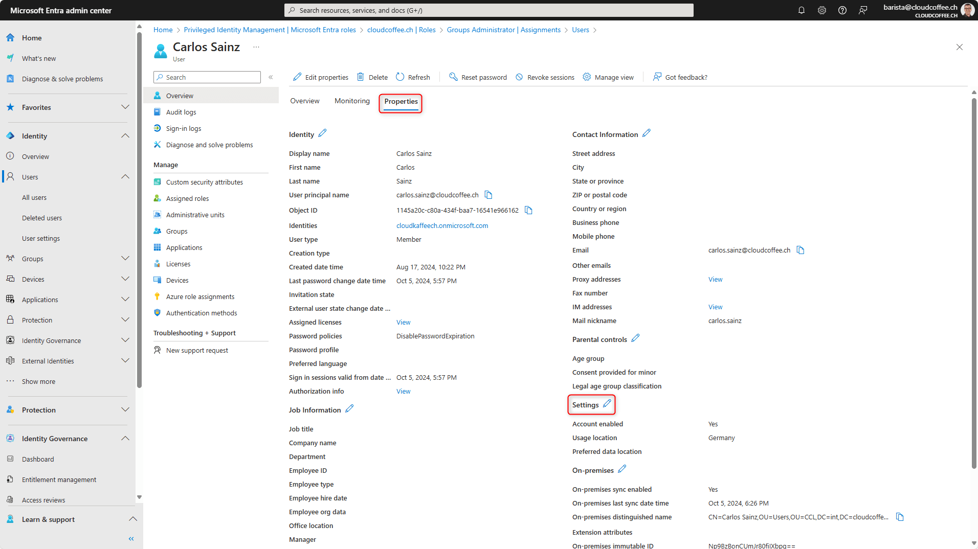 Microsoft Entra ID: Revoke User Access in an Emergency - cloudcoffee.ch