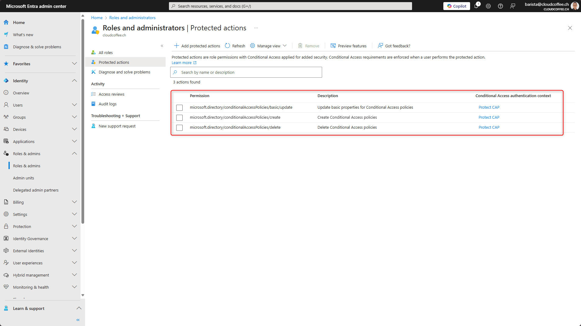 Enhancing Security with Microsoft Entra Protected Actions and ...